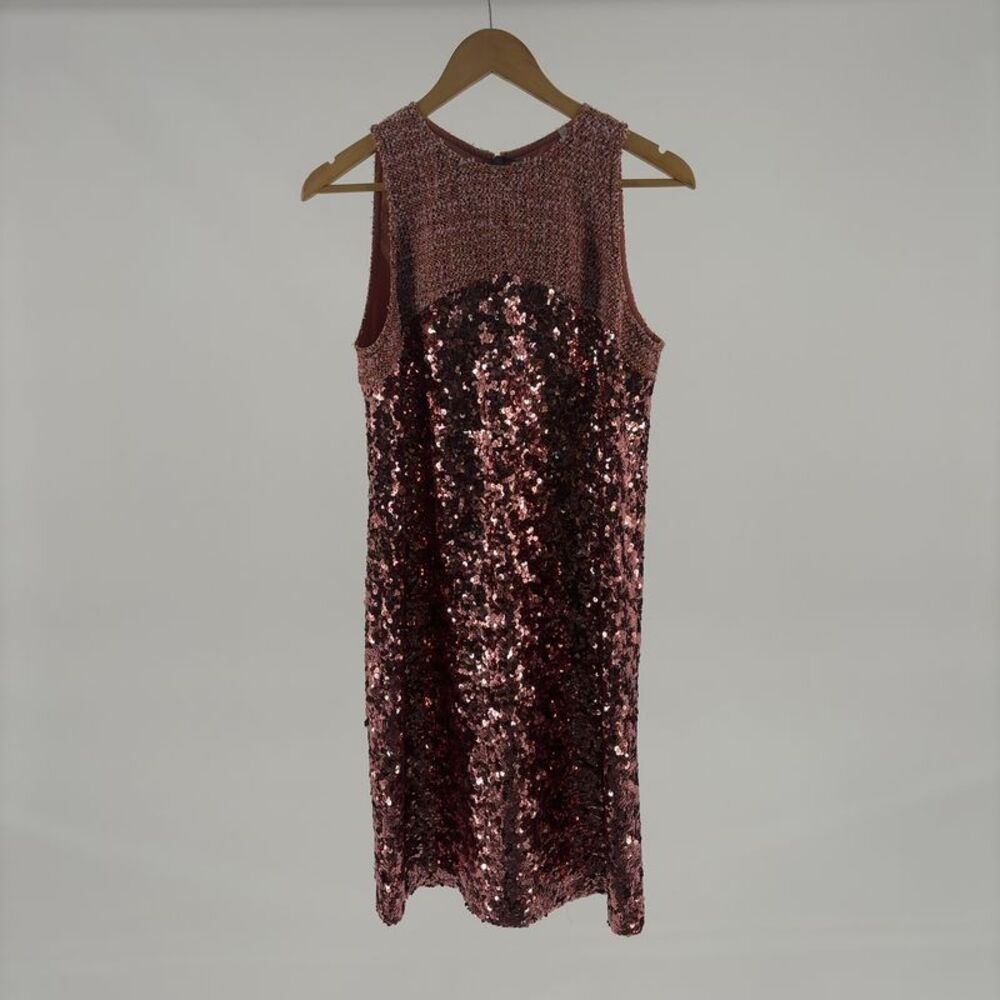 St. John Sequin Midi Dress in Multicolor